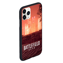 Чехол iPhone 11 Pro матовый Battlefield 2042 - Песочные часы, цвет: 3D-черный — фото 2
