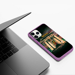 Чехол iPhone 11 Pro матовый Sin After Sin - Judas Priest, цвет: 3D-фиолетовый — фото 2