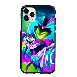 Чехол iPhone 11 Pro матовый Асмодей, Asmodeus, Адский босс, цвет: 3D-черный