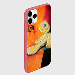 Чехол iPhone 11 Pro матовый Issues - Korn, цвет: 3D-малиновый — фото 2