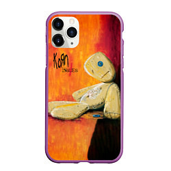 Чехол iPhone 11 Pro матовый Issues - Korn, цвет: 3D-фиолетовый