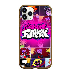 Чехол iPhone 11 Pro матовый FRIDAY NIGHT FUNKIN ФРИДЕЙ НАЙТ ФАНКИН, цвет: 3D-коричневый