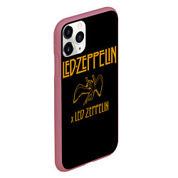 Чехол iPhone 11 Pro матовый Led Zeppelin x Led Zeppelin, цвет: 3D-малиновый — фото 2