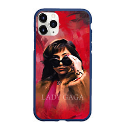 Чехол iPhone 11 Pro матовый Очки Gaga