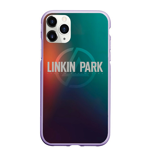 Чехол iPhone 11 Pro матовый Studio Collection - Linkin Park / 3D-Светло-сиреневый – фото 1