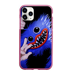 Чехол iPhone 11 Pro матовый POPPY PLAYTIME ИГРА ПОППИ ПЛЕЙТАЙМ ХВ, цвет: 3D-малиновый