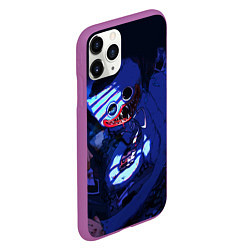 Чехол iPhone 11 Pro матовый POPPY PLAYTIME BLUE ПОППИ ПЛЕЙТАЙМ, цвет: 3D-фиолетовый — фото 2