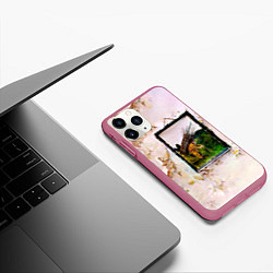 Чехол iPhone 11 Pro матовый Led Zeppelin IV - четвёртый студийный альбом, цвет: 3D-малиновый — фото 2