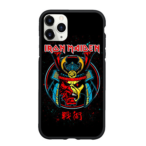 Чехол iPhone 11 Pro матовый Iron Maiden - Senjutsu / 3D-Черный – фото 1