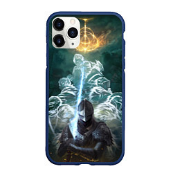 Чехол iPhone 11 Pro матовый Elden Ring рыцарь и предшественники серии Souls El