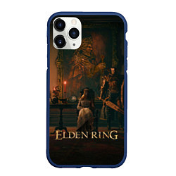 Чехол iPhone 11 Pro матовый Elden Ring - Королева, цвет: 3D-тёмно-синий
