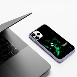 Чехол iPhone 11 Pro матовый Mate Feed Kill Repeat - Slipknot, цвет: 3D-светло-сиреневый — фото 2