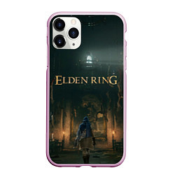 Чехол iPhone 11 Pro матовый Elden Ring - логово, цвет: 3D-розовый