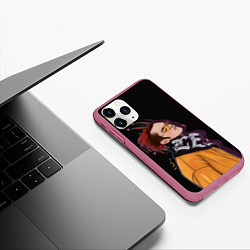 Чехол iPhone 11 Pro матовый Gone Fludd on style, цвет: 3D-малиновый — фото 2