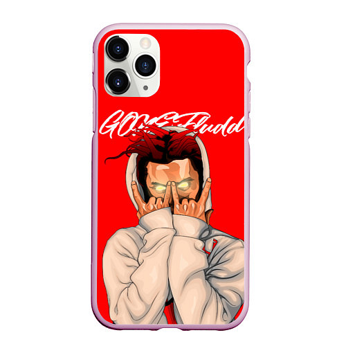 Чехол iPhone 11 Pro матовый Gone Fludd from Hell / 3D-Розовый – фото 1