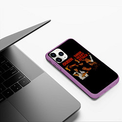 Чехол iPhone 11 Pro матовый Sheer Heart Attack - Queen, цвет: 3D-фиолетовый — фото 2