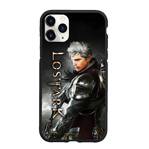 Чехол iPhone 11 Pro матовый LOST ARK Hawk Eye / 3D-Черный – фото 1