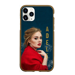 Чехол iPhone 11 Pro матовый Portrait Adele