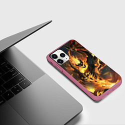 Чехол iPhone 11 Pro матовый DOTA 2 SHADOW FIEND ТЕНЬ, цвет: 3D-малиновый — фото 2