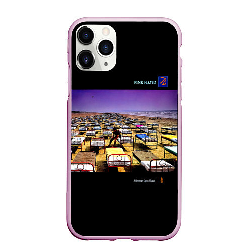 Чехол iPhone 11 Pro матовый A Momentary Lapse of Reason - Pink Floyd / 3D-Розовый – фото 1