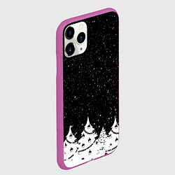 Чехол iPhone 11 Pro матовый НОВОГОДНЯЯ НОЧЬ 2022, цвет: 3D-фиолетовый — фото 2