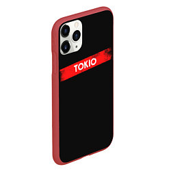 Чехол iPhone 11 Pro матовый TOKIO БУМАЖНЫЙ ДОМ, цвет: 3D-красный — фото 2