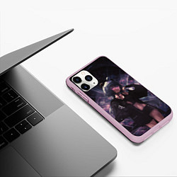 Чехол iPhone 11 Pro матовый Ganyu Гань Юй , Genshin Impact, цвет: 3D-розовый — фото 2