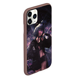 Чехол iPhone 11 Pro матовый Ganyu Гань Юй , Genshin Impact, цвет: 3D-коричневый — фото 2