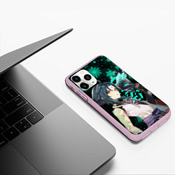 Чехол iPhone 11 Pro матовый GENSHIN IMPACT СЯО НОВОГОДНИЙ, цвет: 3D-розовый — фото 2