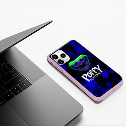 Чехол iPhone 11 Pro матовый Poppy Playtime воздушные шары, цвет: 3D-розовый — фото 2