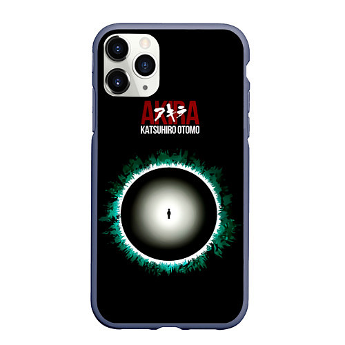 Чехол iPhone 11 Pro матовый Akira - Katsuhiro Otomo / 3D-Серый – фото 1