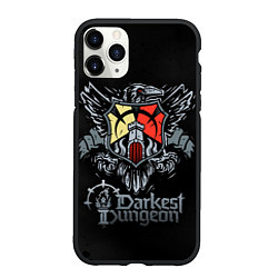 Чехол iPhone 11 Pro матовый Darkest Dungeon герб