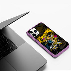 Чехол iPhone 11 Pro матовый DOTA 2 INVOKER ИНВОКЕР, цвет: 3D-фиолетовый — фото 2