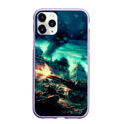 Чехол iPhone 11 Pro матовый Танк СТ-II