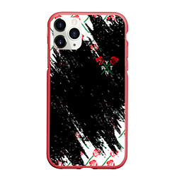 Чехол iPhone 11 Pro матовый Payton Moormeie Rose, цвет: 3D-красный