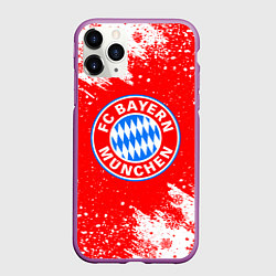 Чехол iPhone 11 Pro матовый НОВОГОДНИЙ BAYERN MUNCHEN СВИТЕР НОВОГОДНИЙ