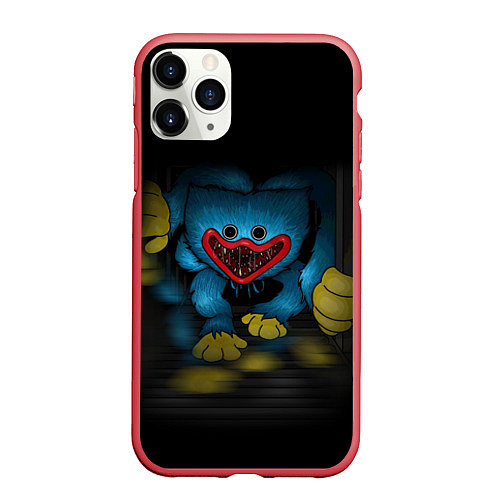 Чехол iPhone 11 Pro матовый POPPY PLAYTIME ПОППИ ПЛЕЙТАЙМ КУ-КУ / 3D-Красный – фото 1