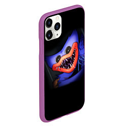 Чехол iPhone 11 Pro матовый POPPY PLAYTIME ХАГГИ ВАГГИ ЗЛОЙ, цвет: 3D-фиолетовый — фото 2