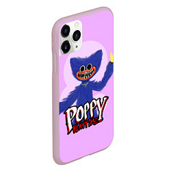 Чехол iPhone 11 Pro матовый POPPY PLAYTIME ИГРА ПОППИ ПЛЕЙТАЙМ ХАГГИ ВАГГИ, цвет: 3D-розовый — фото 2