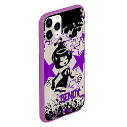 Чехол iPhone 11 Pro матовый Ангел Алиса, цвет: 3D-фиолетовый — фото 2