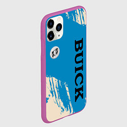 Чехол iPhone 11 Pro матовый Buick Logo emblem, цвет: 3D-фиолетовый — фото 2