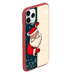 Чехол iPhone 11 Pro матовый ДОЛГОЖДАННЫЙ ДЕД МОРОЗ 2022, цвет: 3D-красный — фото 2
