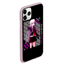 Чехол iPhone 11 Pro матовый Кёко Киригири - Danganronpa, цвет: 3D-розовый — фото 2