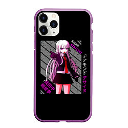 Чехол iPhone 11 Pro матовый Кёко Киригири - Danganronpa