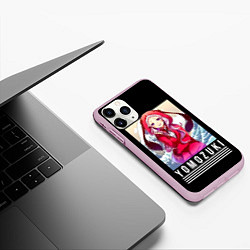 Чехол iPhone 11 Pro матовый Yomozuki - Kakegurui, цвет: 3D-розовый — фото 2