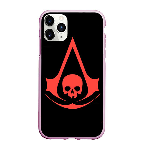 Чехол iPhone 11 Pro матовый Assassins creed ubisoft / 3D-Розовый – фото 1