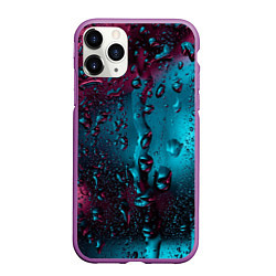 Чехол iPhone 11 Pro матовый Ностальгия фиолетового дождя, цвет: 3D-фиолетовый