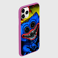 Чехол iPhone 11 Pro матовый POPPY PLAYTIME ХАГИ ВАГИ, Я ПОЙМАЮ ТЕБЯ!, цвет: 3D-фиолетовый — фото 2