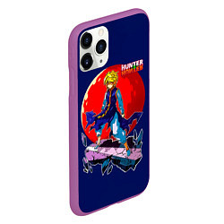 Чехол iPhone 11 Pro матовый Hunter x Hunter - Kurapika, цвет: 3D-фиолетовый — фото 2