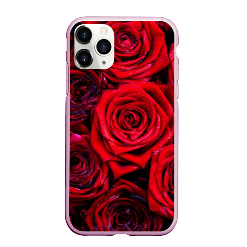 Чехол iPhone 11 Pro матовый Вечернее вдохновение Любви / 3D-Розовый – фото 1